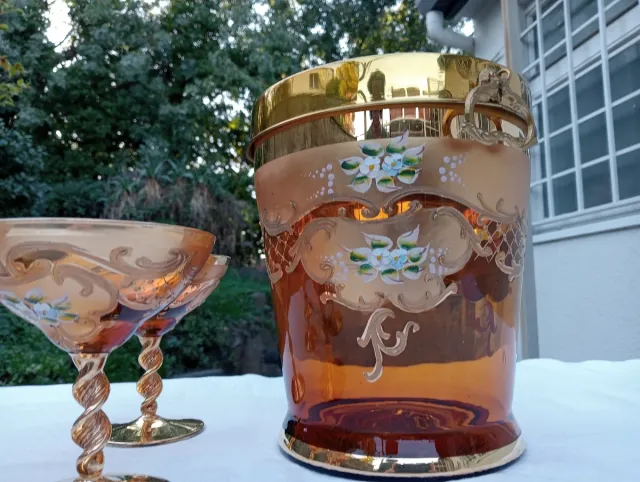 Set 6 Calici Champagne con Secchiello