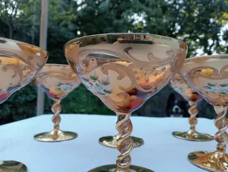 Set 6 Calici Champagne con Secchiello