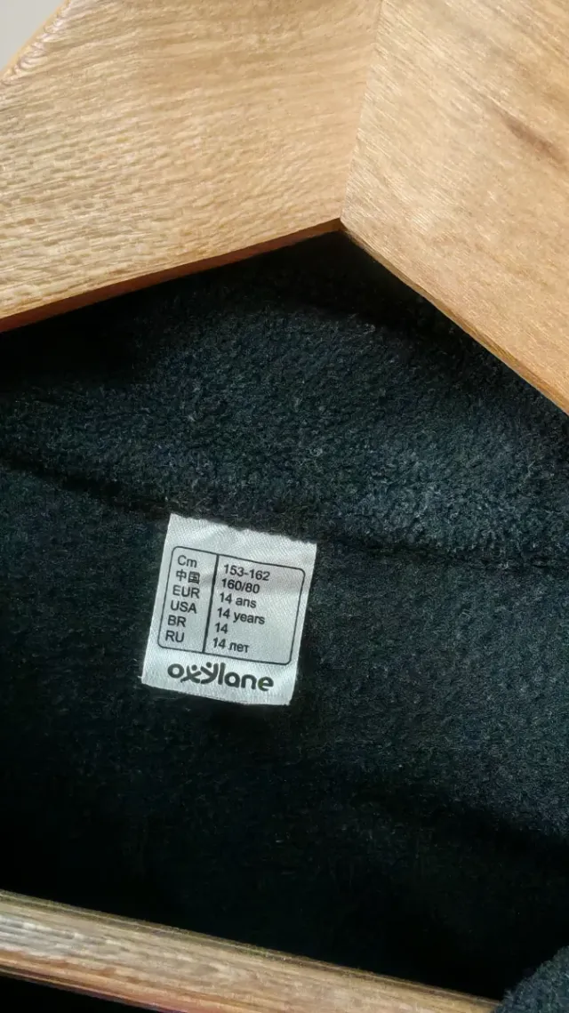 Forro polar unisex Oxylane 14 años