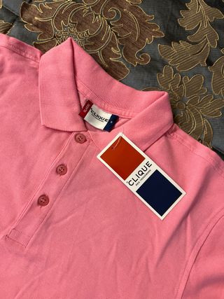 Polo rosa caballero.