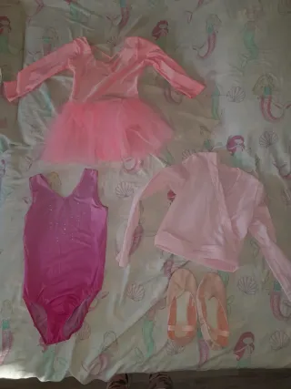 Conjunto ballet, danza Gimnasia Rítmica Talla 7-8