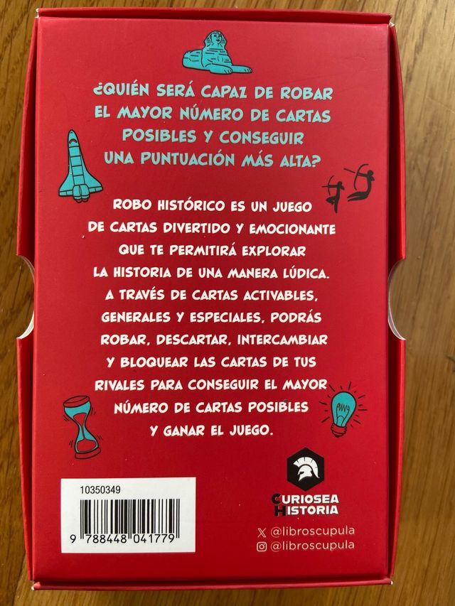 Robo Histórico - Juego de Cartas