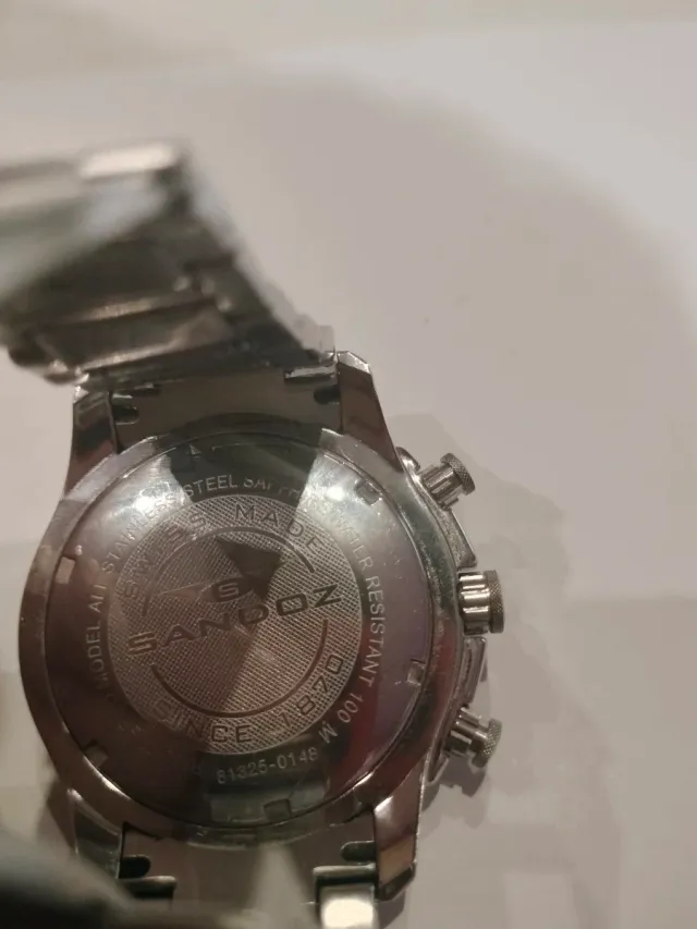 Reloj Sandoz Cronógrafo Acero Inoxidable