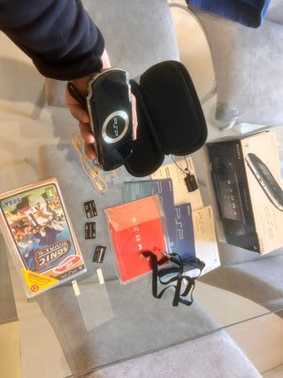 PSP Slim Lite 2004 PB Piano Black Como nueva