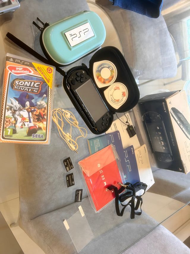 PSP Slim Lite 2004 PB Piano Black Como nueva