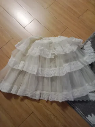 Cancán de tul con volantes