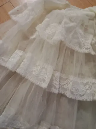 Cancán de tul con volantes