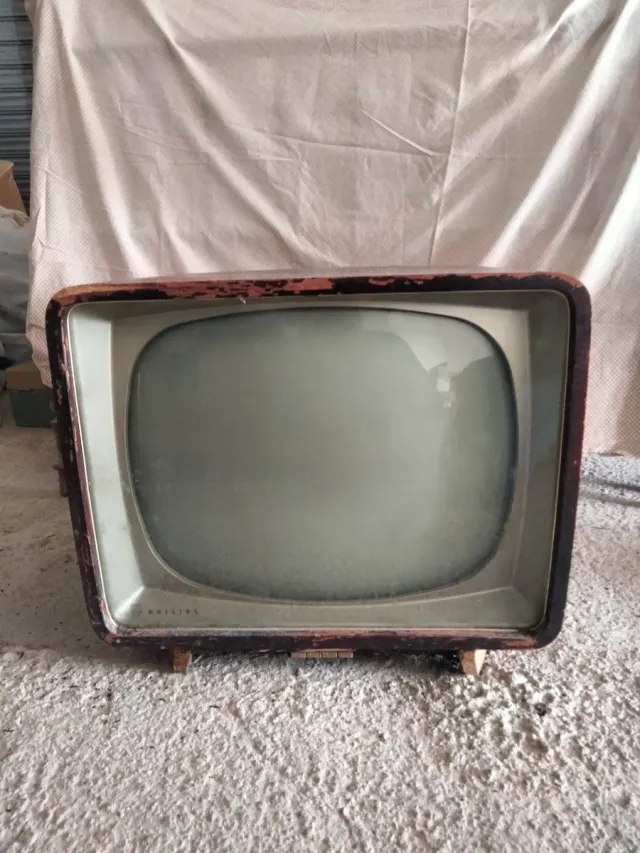 Televisor Philips Válvulas Años 50