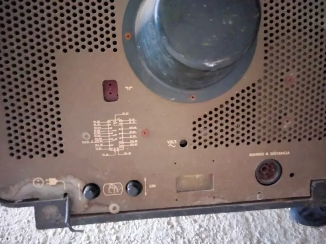 Televisor Philips Válvulas Años 50