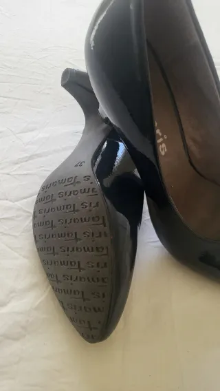 Zapatos azul marino de charol