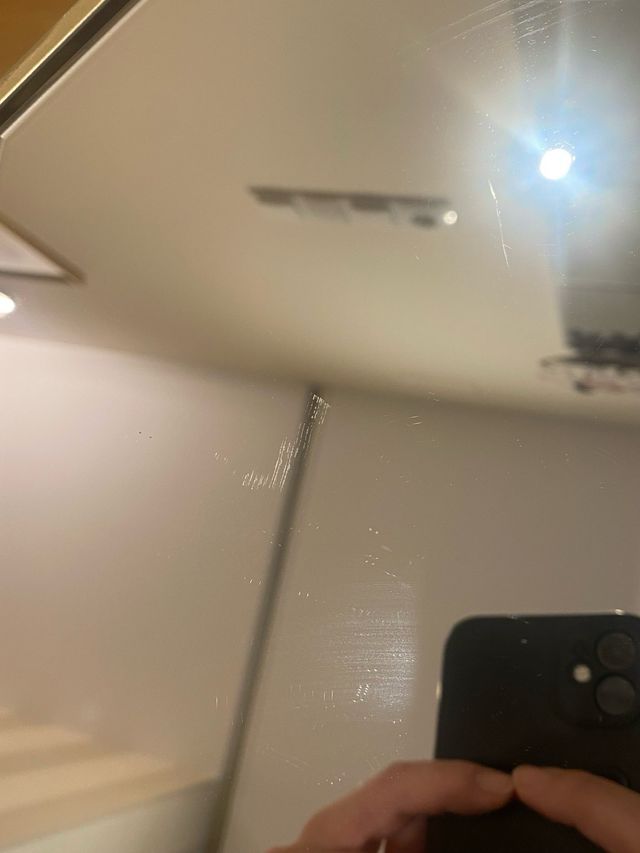 Mesas centro doradas cristal espejo