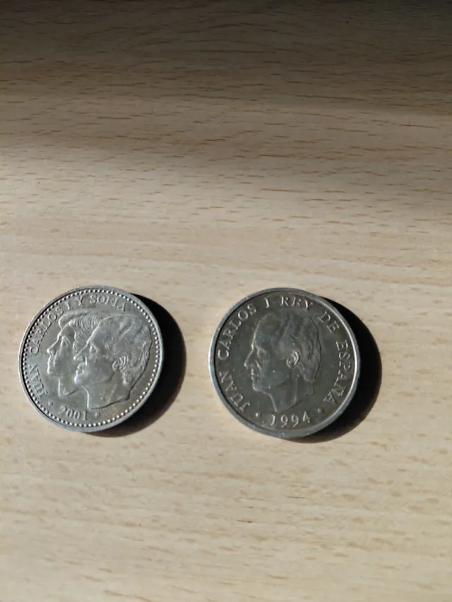 2 Monedas 2000 Pesetas España