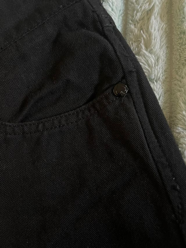 Pantalón Religion Negro Mujer Talla 36.