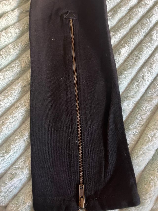 Pantalón Religion Negro Mujer Talla 36.