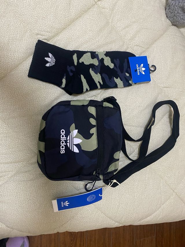Set calzini e tracollina Adidas camouflage