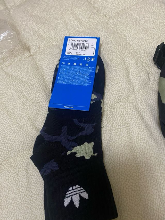 Set calzini e tracollina Adidas camouflage