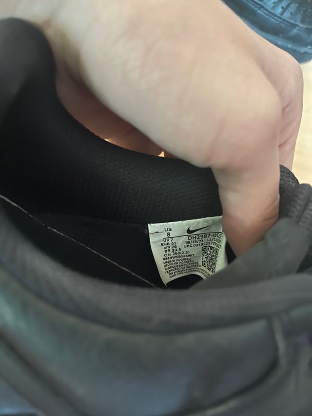 Nike Court Vision Zapatillas Negras