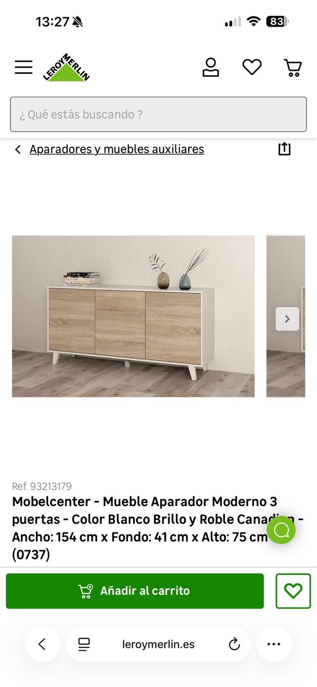 Mueble aparador moderno
