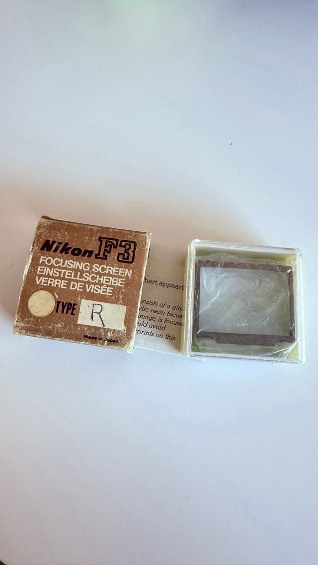 Nikon F3 Pantalla de Enfoque Tipo R