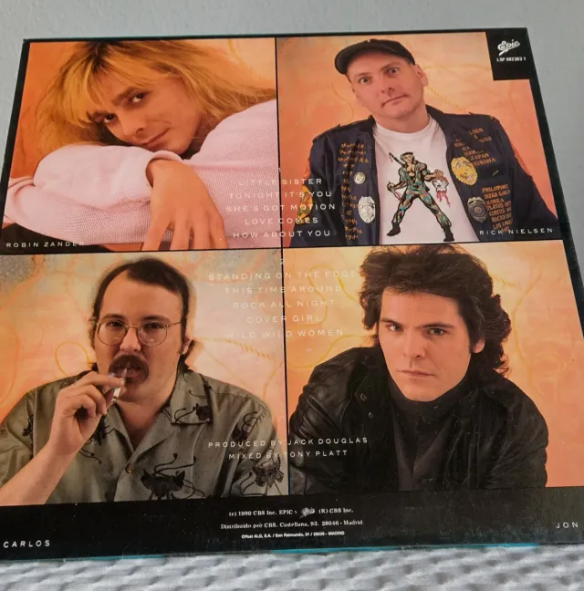 LP vinilo CHEAP TRICK Standing on the edge