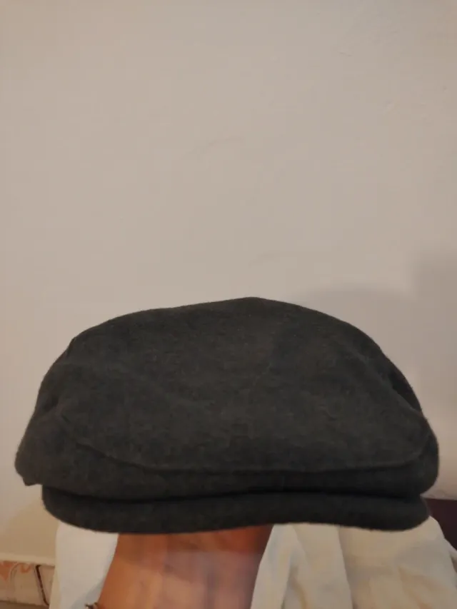 Gorra niño tipo boina gris