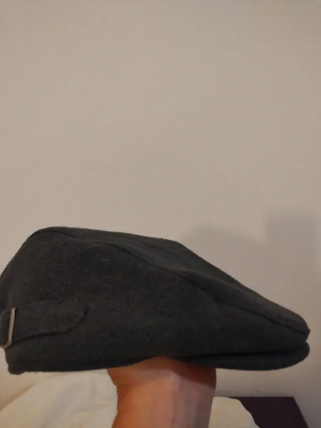 Gorra niño tipo boina gris