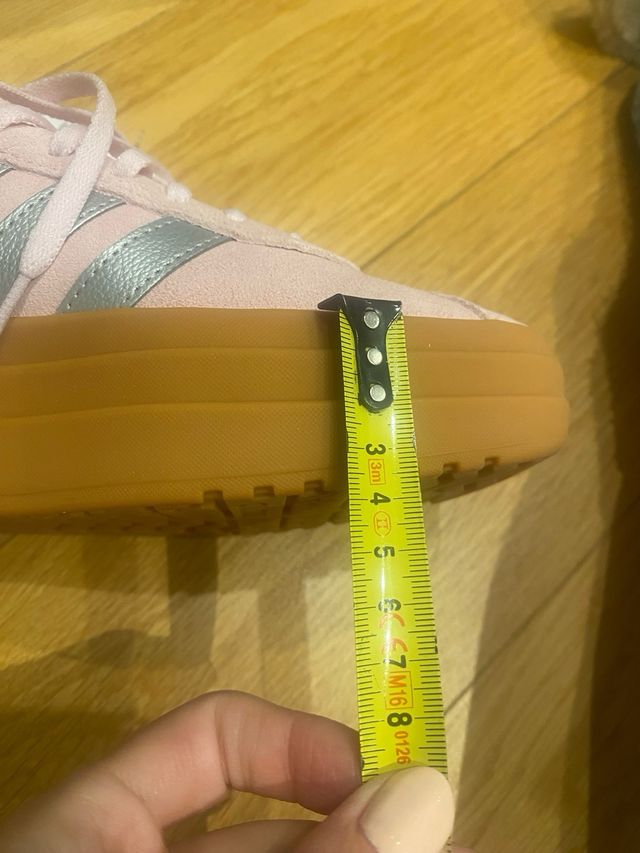 Zapatillas Adidas Plataforma Rosa y Morado