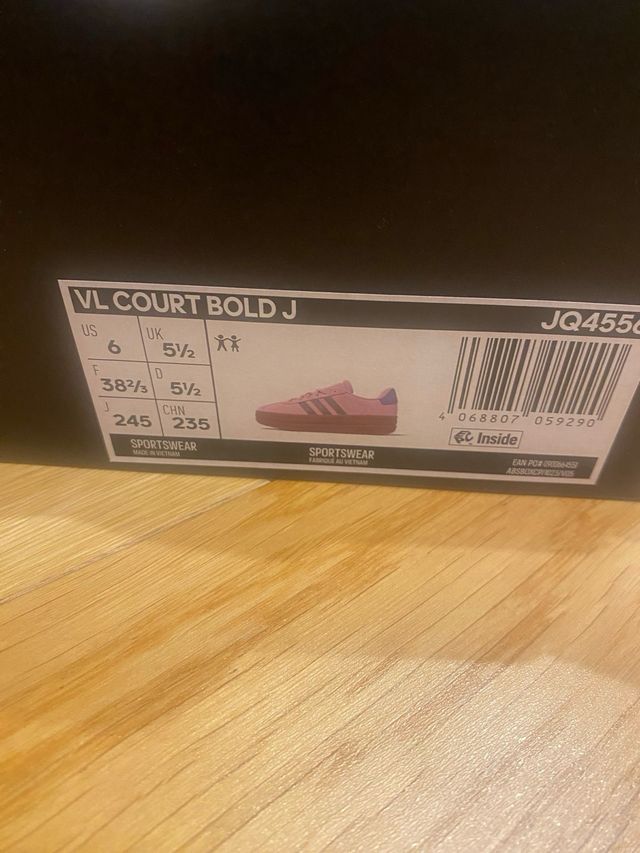 Zapatillas Adidas Plataforma Rosa y Morado