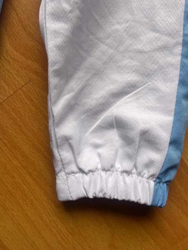 Sudadera Chandal Lacoste Talla M Blanco Negro Azu