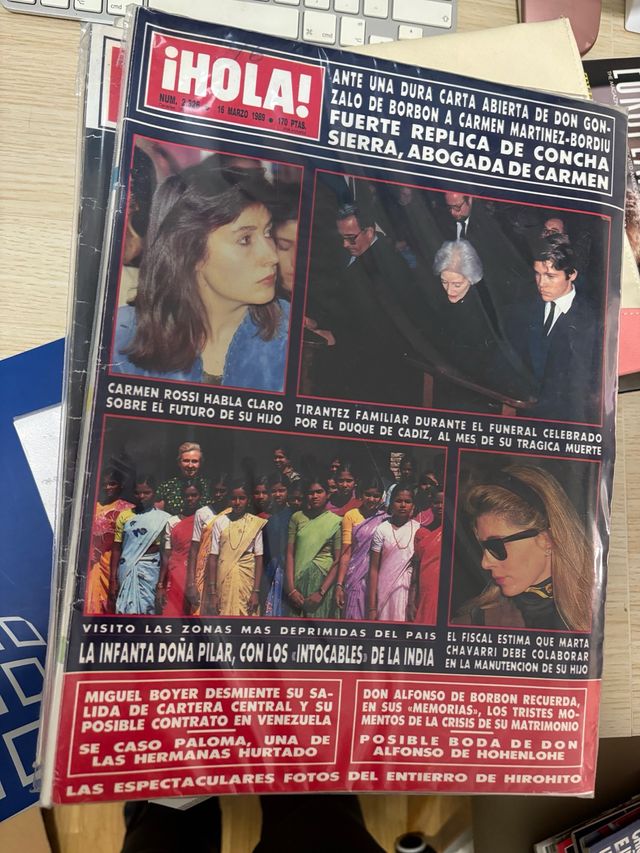 Revista Hola años 80