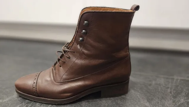 Botas de cuero Diplomatic marrones