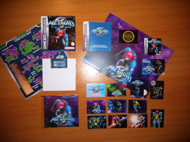 Metroid Fusion per Game Boy Advance GBA