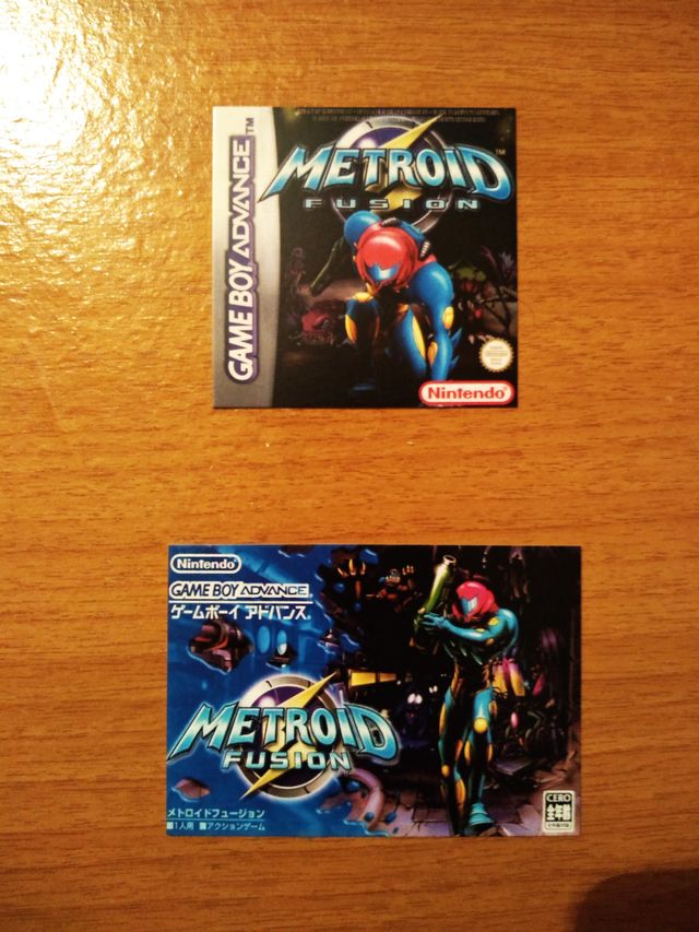 Metroid Fusion per Game Boy Advance GBA