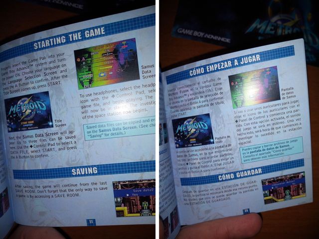 Metroid Fusion per Game Boy Advance GBA