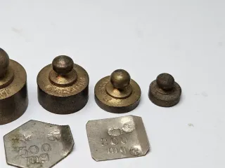 Set Micro Pesi in Ottone