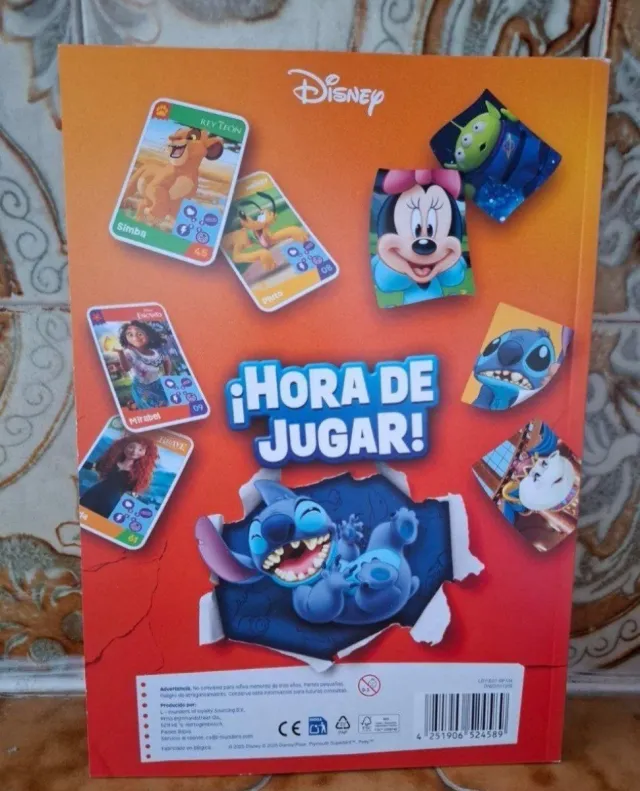 Álbum colección Stitch Carrefour Hora de Jugar