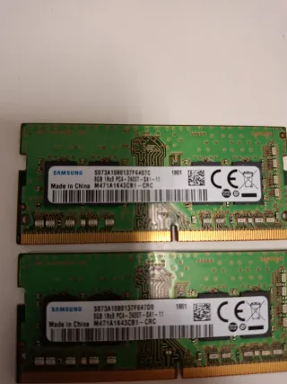2x Samsung 8GB DDR4 RAM 2400MHz SODIMM