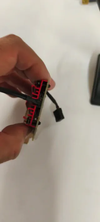 Antena WiFi Doble con Base y Tarjeta PCI