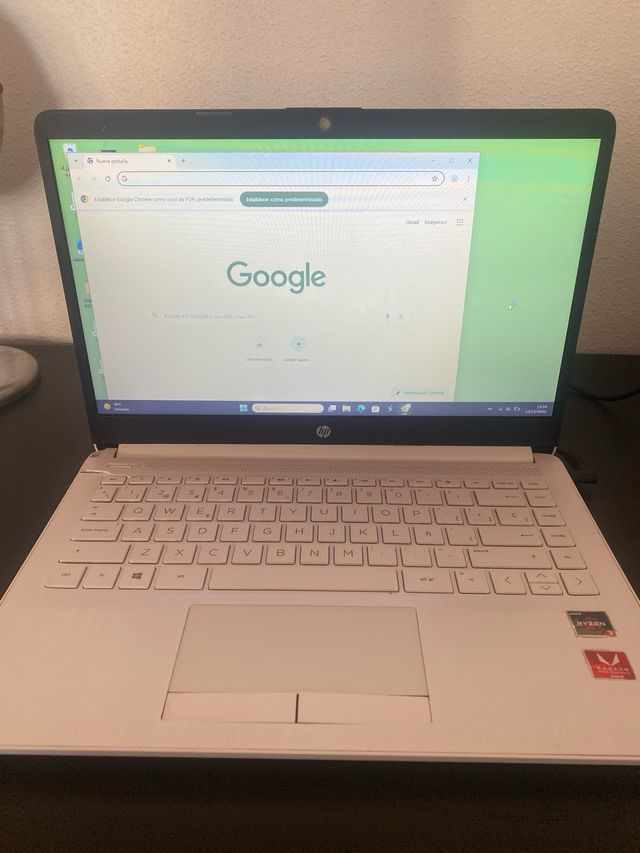HP Laptop 14-dk000Ins Blanco
