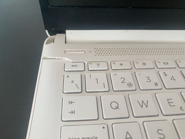 HP Laptop 14-dk000Ins Blanco