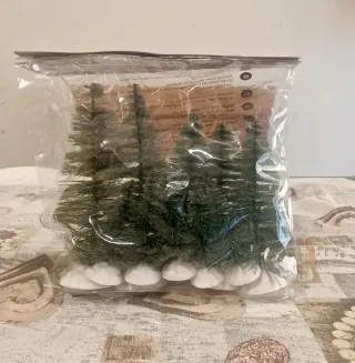 Set 10 Alberi Natale Decorazione