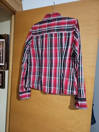 Camisa de mujer a cuadros