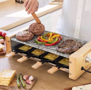 Raclette Cecotec Wood AllStone 1200W