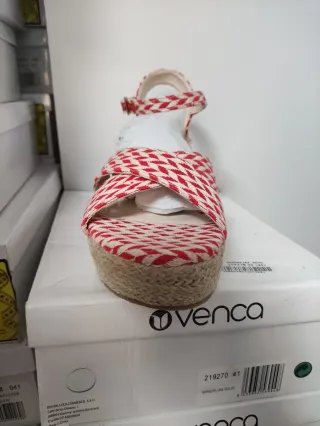 Sandalias Venca Rojas Diversas Tallas