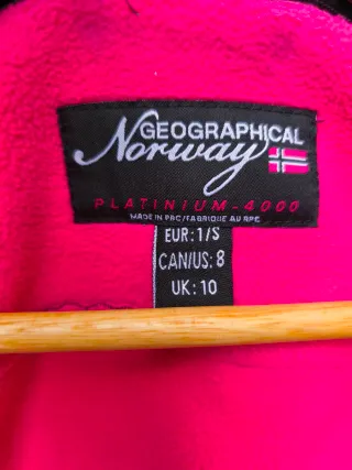 Chaqueta Softshell Geographical Norway Negra S