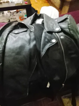 Chaqueta Pull&Bear Negra Talla M