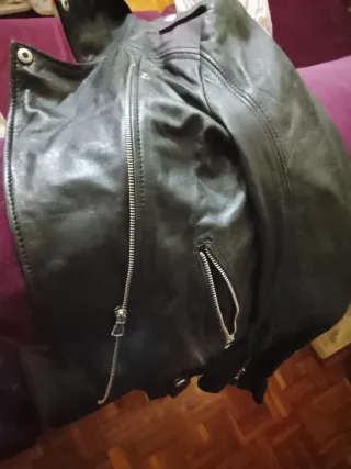 Chaqueta Pull&Bear Negra Talla M