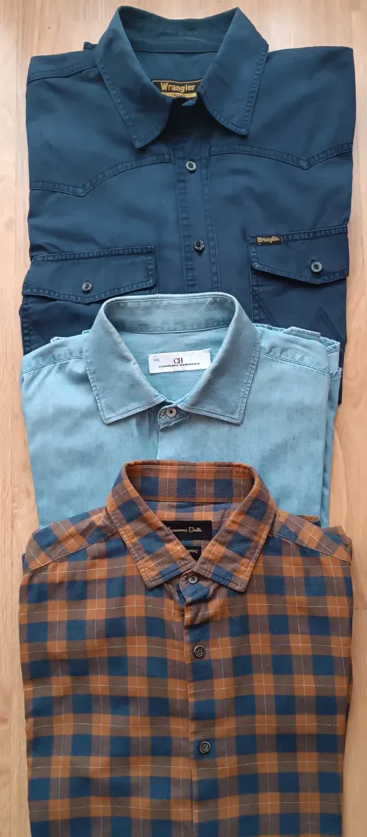 Pac de 3  camisas de tejanos