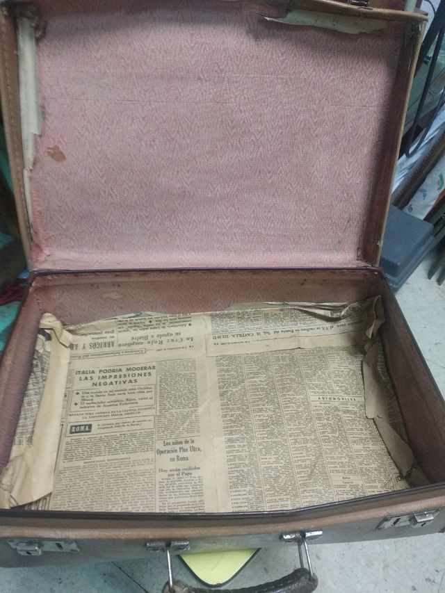 Maleta antigua vintage