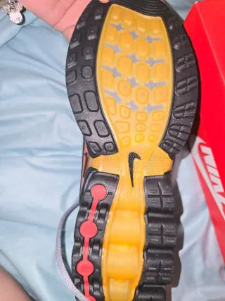 Nike Air Max Dn Gris Naranja